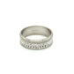 14k White Gold Lady's Fashion Ring 5.8g