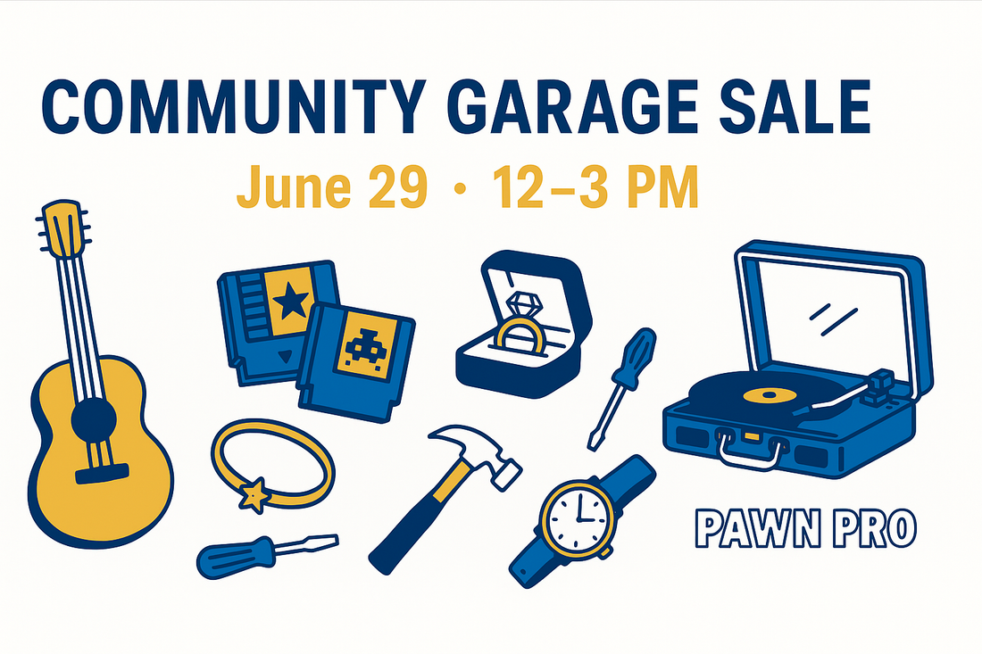 The Pawn Pro Community Garage Sale Is This Sunday!