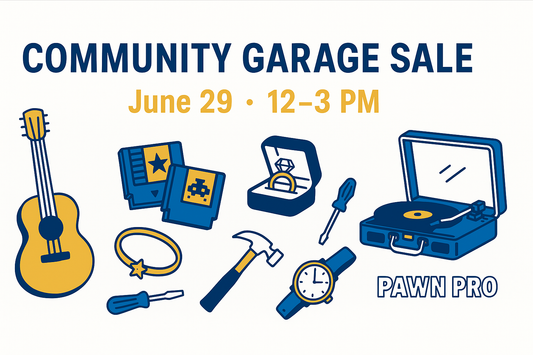 The Pawn Pro Community Garage Sale Is This Sunday!