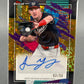 Topps Finest Jacob Young Autograph 02/50 Foil Card