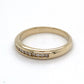 14K Yellow Gold Diamond Ring; 0.25CTW; Size 7; 2.0DWT