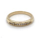 14K Yellow Gold Diamond Ring; 0.25CTW; Size 7; 2.0DWT