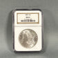 NGC Graded 1885 Silver Morgan Dollar MS 63