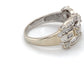 14K White Gold Diamond Ring; 0.56CTW; Size 7.5; 4.1g