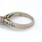 14K Yellow Gold Diamond Ring; 0.75CTW; Size 7; 3.3g