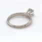 14K White Gold Diamond Solitaire Ring; 0.45CTW; Size 4.5; 1.3DWT
