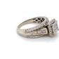 10K White Gold Diamond Ring; 0.75CTW; Size 6; 4.8g