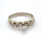 14K White Gold Diamond Ring; 0.25CTW; Size 9.5