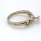 14K White Gold Diamond Ring; 0.25CTW; Size 9.5