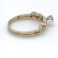 14K White Gold Diamond Ring; 0.25CTW; Size 9.5