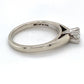 14K White Gold Diamond Solitaire Ring; 0.32CTW; Size 7; 4.2g