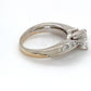 14K White Gold Diamond Ring; 1.05CTW; Size 6.5; 4.3g