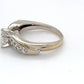 14K White Gold Diamond Ring; 1.05CTW; Size 6.5; 4.3g
