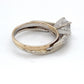 14K White Gold Diamond Ring; 1.05CTW; Size 6.5; 4.3g