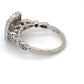 10K White Gold Halo Diamond Ring; 0.50CTW; Size 6.5; 3.3g