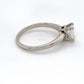14K White Gold Diamond Ring; 0.55CTW; Size 4.5; 1.7g