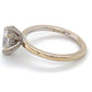 18K White Gold Diamond Engagement Ring; 1.00CTW; Size 7.5; 3.9g