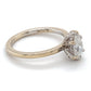 18K White Gold Diamond Engagement Ring; 1.00CTW; Size 7.5; 3.9g