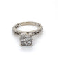14K White Gold Diamond Ring; 0.75CTW; Size 8; 4.5g