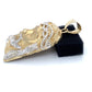 10K Two-Tone (Yellow/White) Gold Jesus Pendant; 7.0DWT; 10.9g