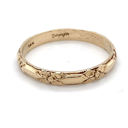 14K Yellow Gold Ring; Size 11.5; 1.9DWT; 3.0g