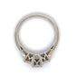 14K White Gold Diamond Ring; 0.36CTW; Size 7; 4.0g