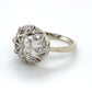 14K White Gold Diamond Ring; 0.10CTW; Size 7; 3.5g