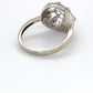 14K White Gold Diamond Ring; 0.10CTW; Size 7; 3.5g