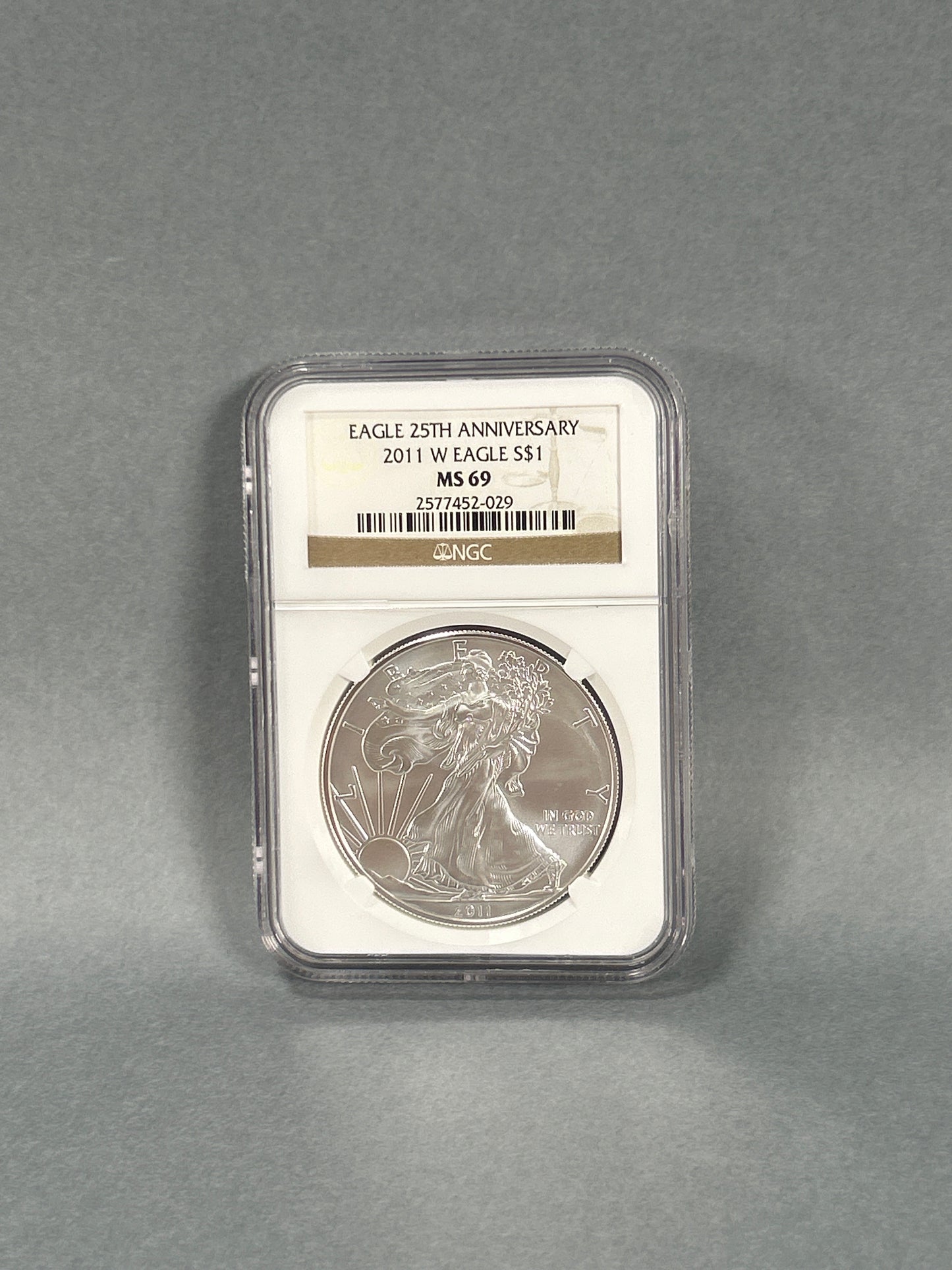 NGC Graded 2011 $1 Silver Eagle MS 69