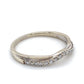 14K White Gold Diamond Ring; 0.51CTW; Size 8.5; 2.5g