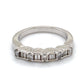14K White Gold Diamond Ring; 0.75CTW; Size: 7; 4.6g