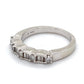 14K White Gold Diamond Ring; 0.75CTW; Size: 7; 4.6g