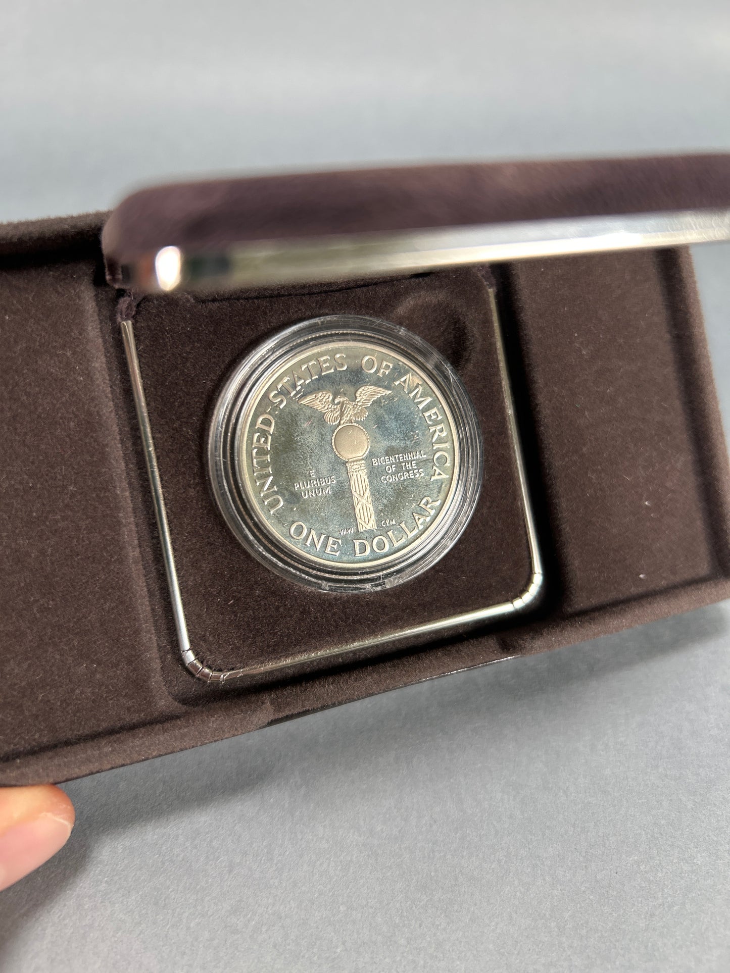 United States Mint Congressional Silver Dollar Coin