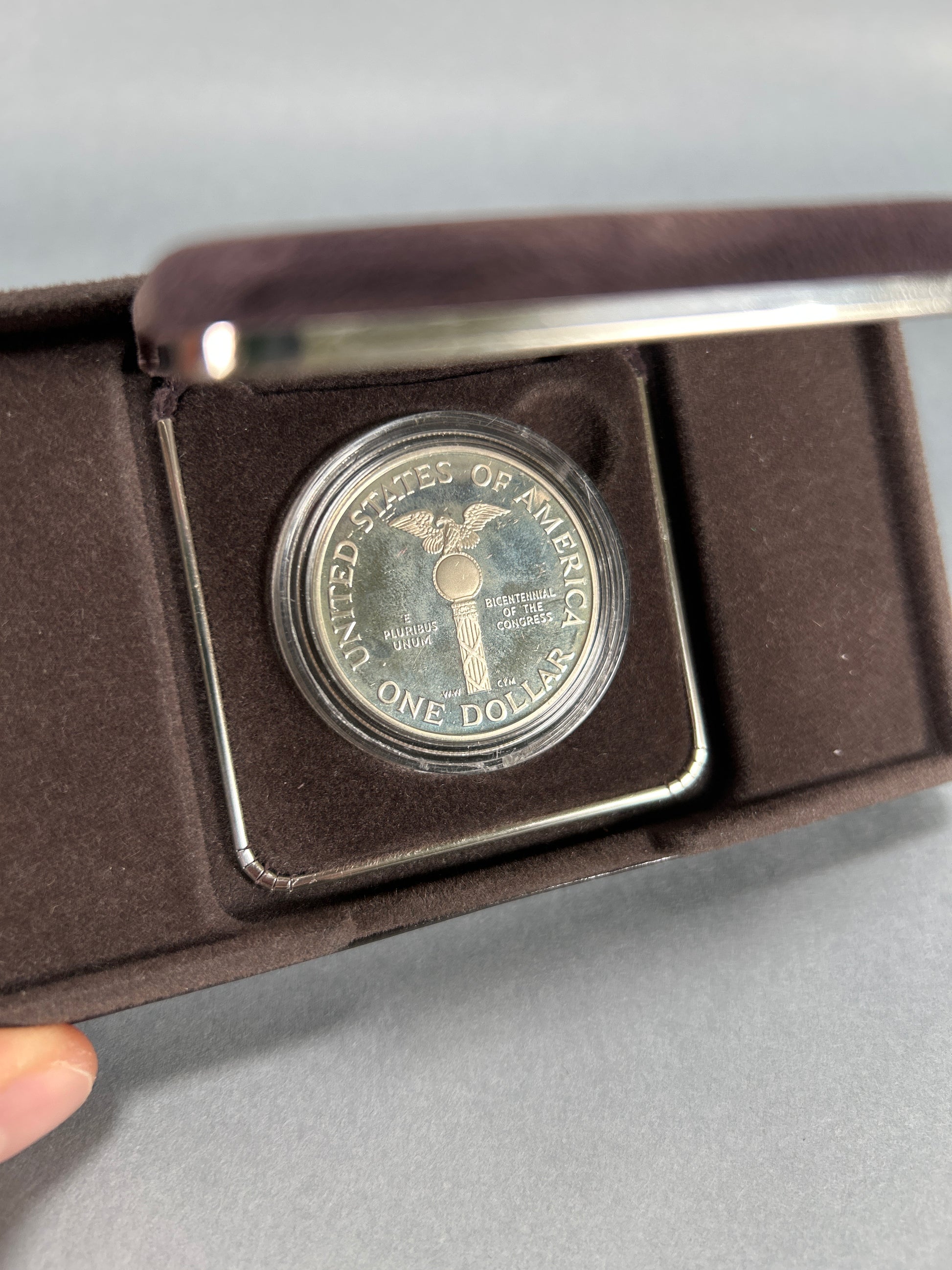 United States Mint Congressional Silver Dollar Coin