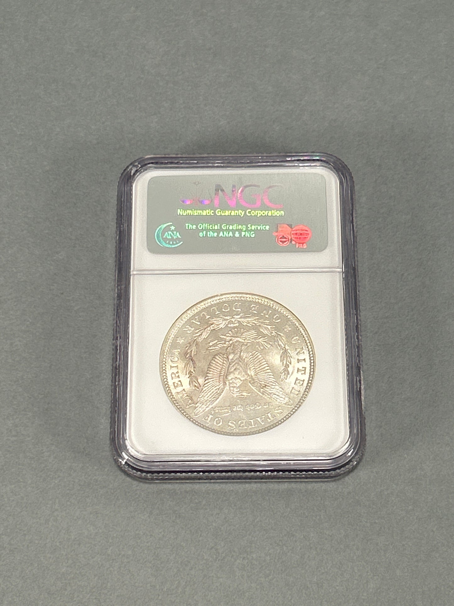 NGC Graded 1921 Silver Morgan Dollar