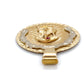 14K Yellow Gold Round Pendant; 2.9DWT; 4.4g