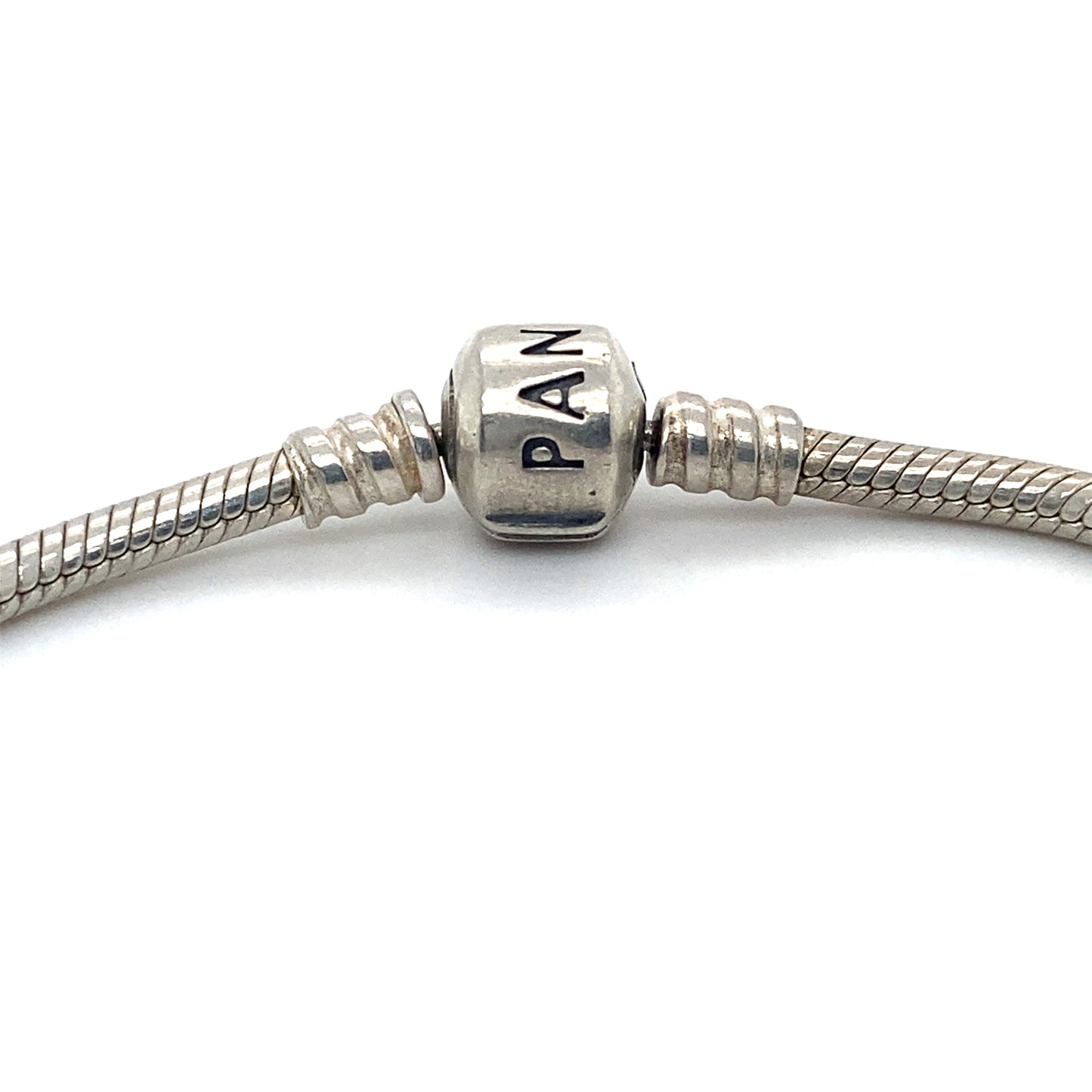 Pandora Moments 925 Silver 7" Snake Chain Bracelet