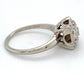 14K White Gold Diamond Ring; 0.30CTW; Size 7.5; 4.0g