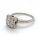 14K White Gold Diamond Ring; 0.30CTW; Size 7.5; 4.0g