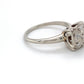 14K White Gold Diamond Ring; 0.30CTW; Size 7.5; 4.0g