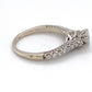 14K White Gold Diamond Ring; 0.90CTW; Size 6.5; 3.5g