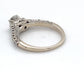 14K White Gold Diamond Ring; 0.90CTW; Size 6.5; 3.5g