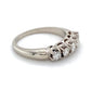 14K White Gold Diamond Ring; 0.50CTW; Size 6; 3.3g