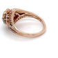 10K Rose Gold Halo Diamond Ring; 0.75CTW; Size 6; 3.8g
