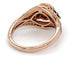 10K Rose Gold Halo Diamond Ring; 0.75CTW; Size 6; 3.8g