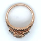 10K Rose Gold Halo Diamond Ring; 0.75CTW; Size 6; 3.8g