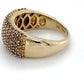 14K Yellow Gold Diamond Ring; 1.00CTW; Size:9; 9.1g