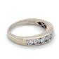 14K White Gold Diamond Ring; 1.00CTW; Size 8; 4.1g