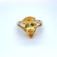 10K Yellow Gold Ring w/ Citrine 2.9DWT; Size 7.5; 4.5g