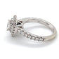 14K White Gold Diamond Ring; Vera Wang; 0.65CTW; Size 5
